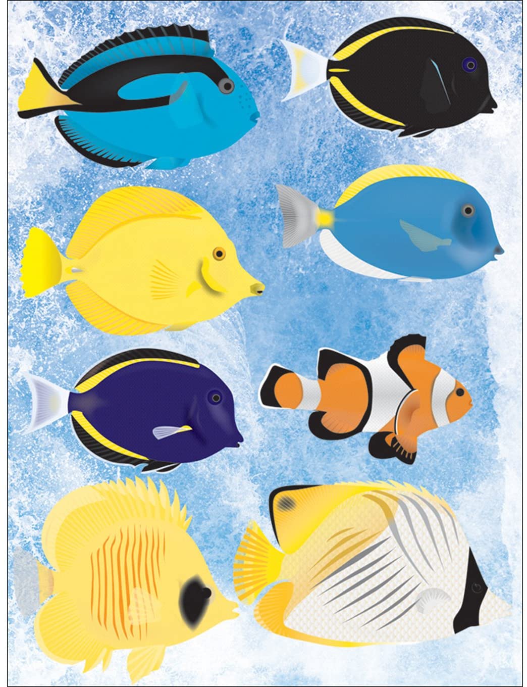 Reminisce Under the Sea Fish Stickers