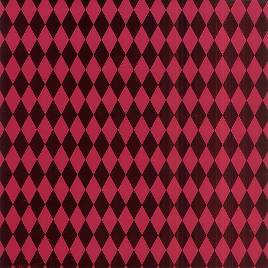 Valentines Night Enchanted Diamonds Patterned Paper