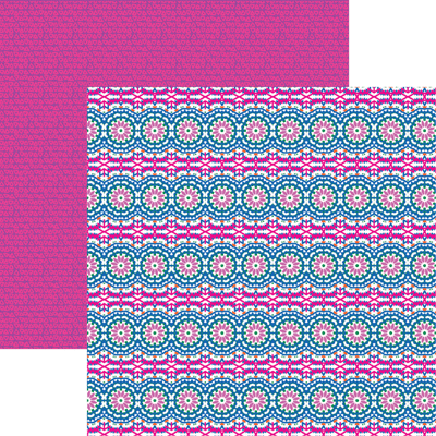 Bohemian Love - VB Inspired 12x12 Scrapbook Paper