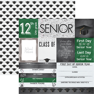 High School 9th-12th Grade - You've Been Schooled Papers & Stickers Set