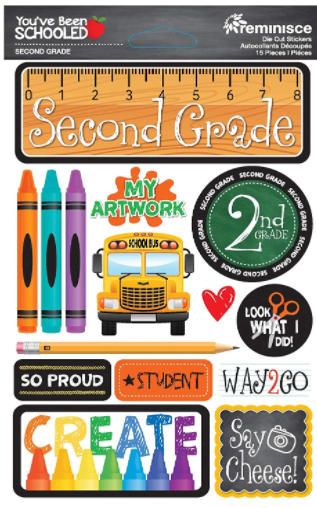 You've Been Schooled 2nd Grade Stickers