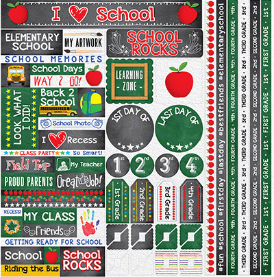 You've Been Schooled 1st-4th Grade Elementary Stickers