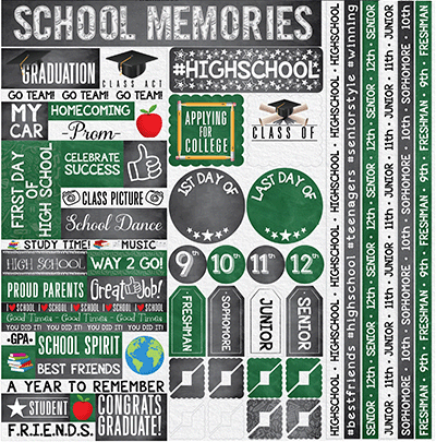 High School 9th-12th Grade - You've Been Schooled Stickers