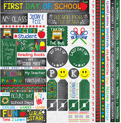 You've Been Schooled Preschool Kindergarten Stickers