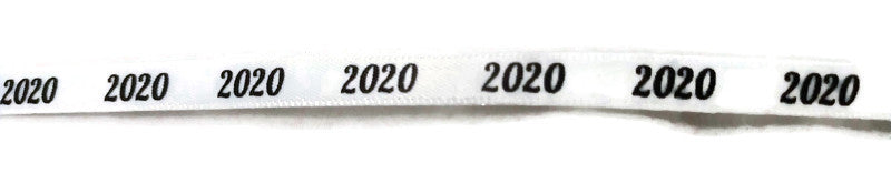 White Satin 2020 Ribbon