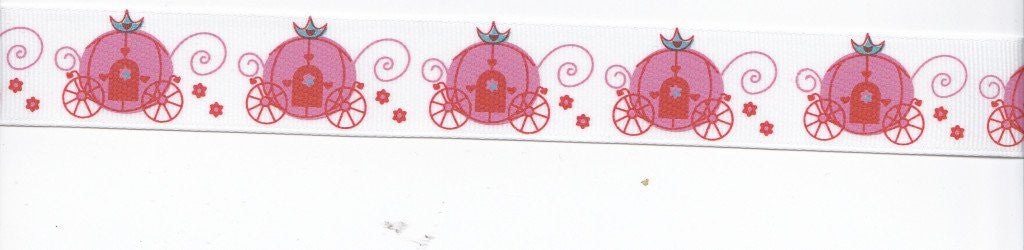 Princess Carriage Ribbon Grosgrain