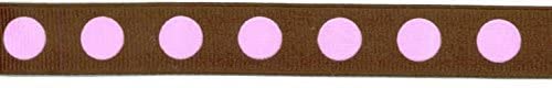 Chocolate Pink Big Dot Polka Dot Ribbon