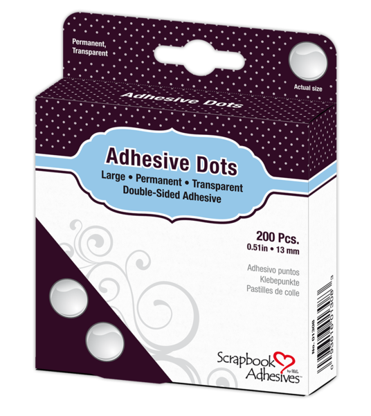 Large Adhesive Dots Glue