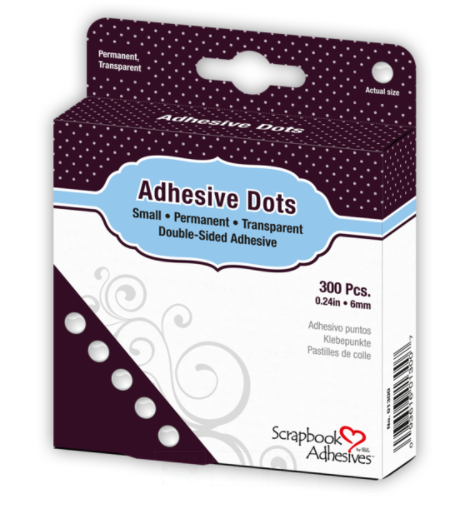 Scrapbook Adhesive Dots Small Glue