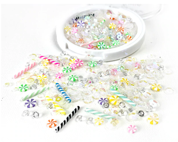 Birthday Candles Sequins Mix Embellishments