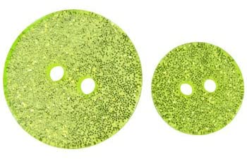 Sewology Green Glitter Buttons