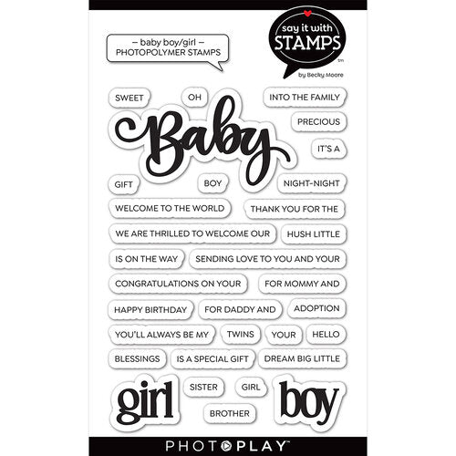 Baby Stamp Set by Photo Play