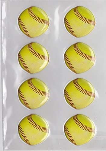 Softball 3d Stickers