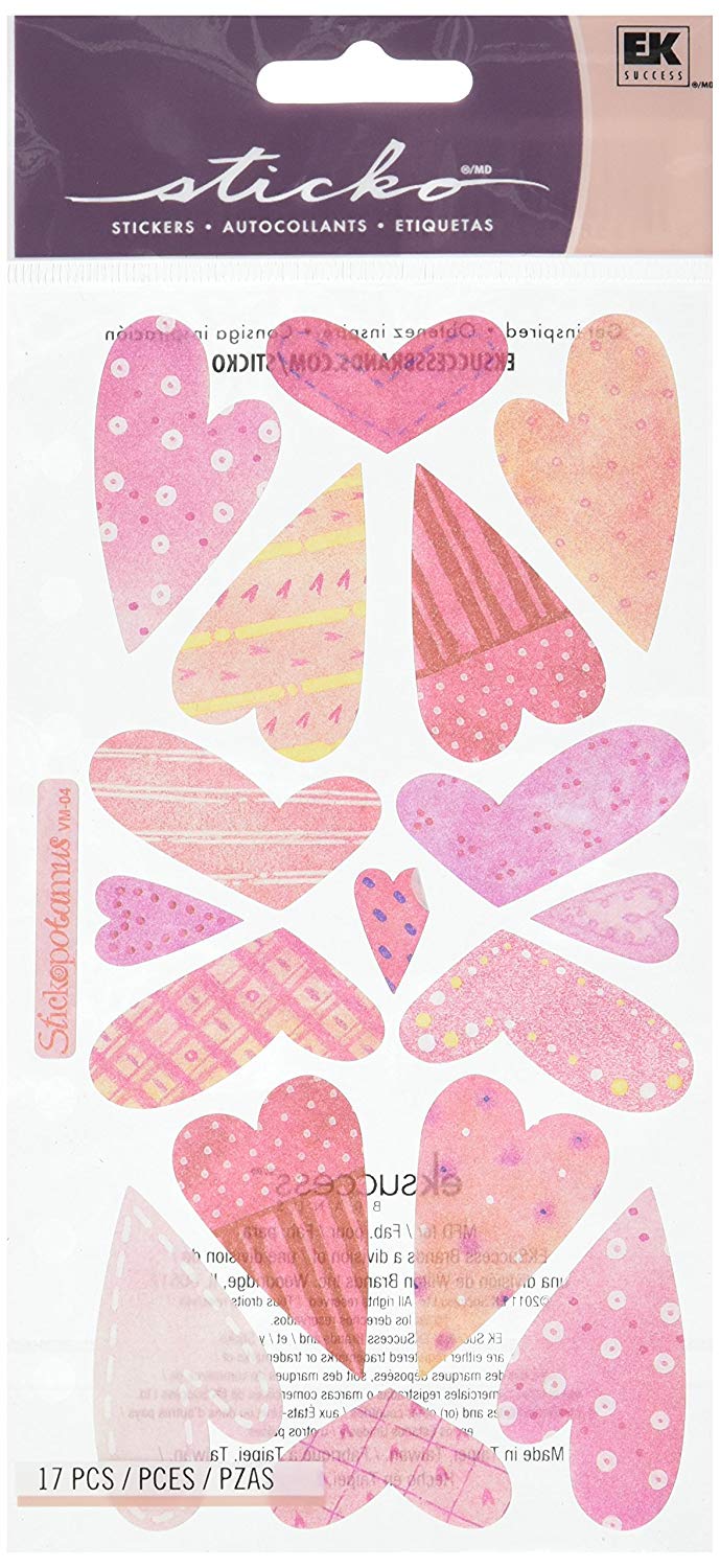 Sweetheart Sticko Heart Stickers