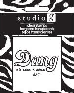 Studio G Dang Its Been Awhile Stamp