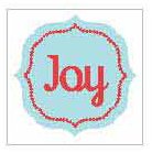 Studio G Joy Christmas Wood Stamp