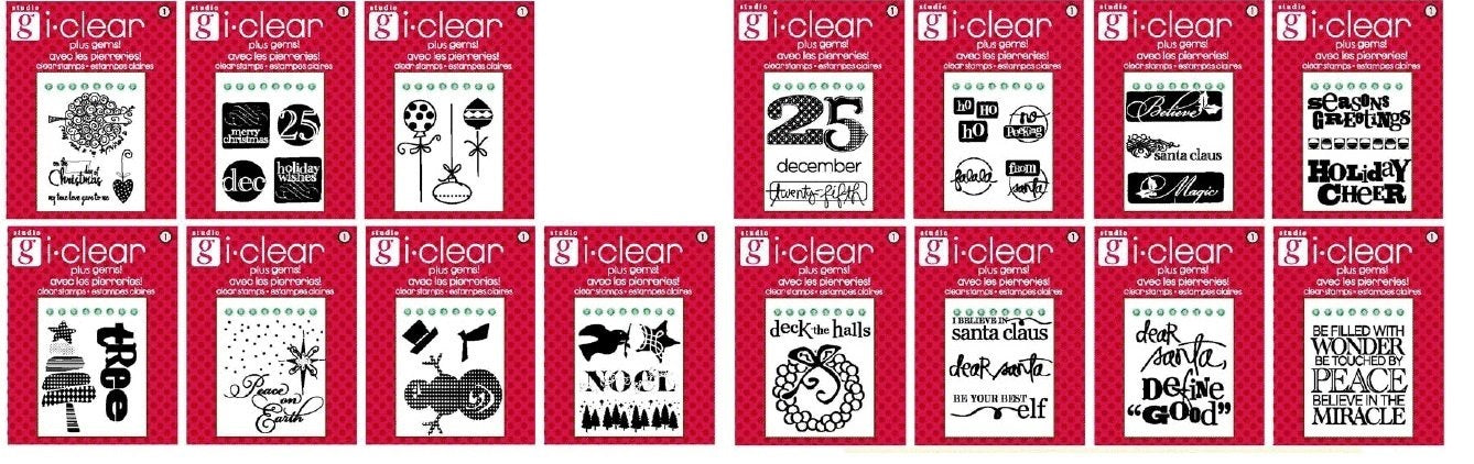 Studio G Christmas Stamps Series 59