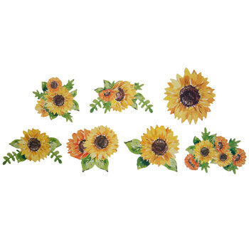 Sunflower Die Cut Stickers