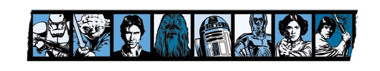 Star Wars Icons Tapeworks Washi Craft Tape