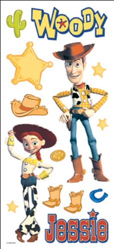 Toy Story Wood and Jesse Stickers