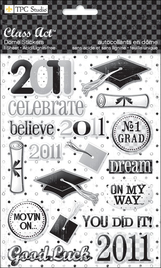 tpc class act 2011 3d stickers