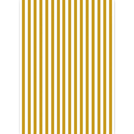 Gold Stripe RubOn Transfer Sheet