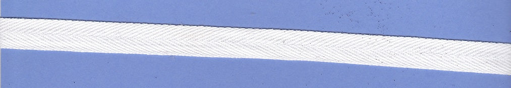 White Twill Tape Ribbon