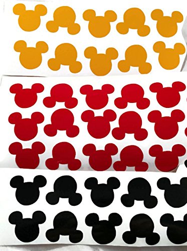Mickey Mouse Head Vinyl Decal Stickers