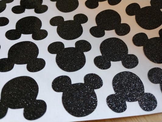 Mickey Mouse Glitter Vinyl Stickers
