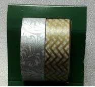 Gold and Silver Washi Tape
