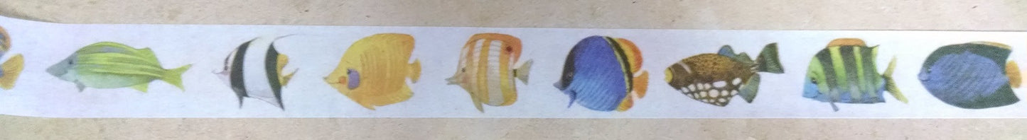 Fish Washi Tape | Underwater | Sea | Ocean