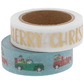 Christmas Truck Washi Tape
