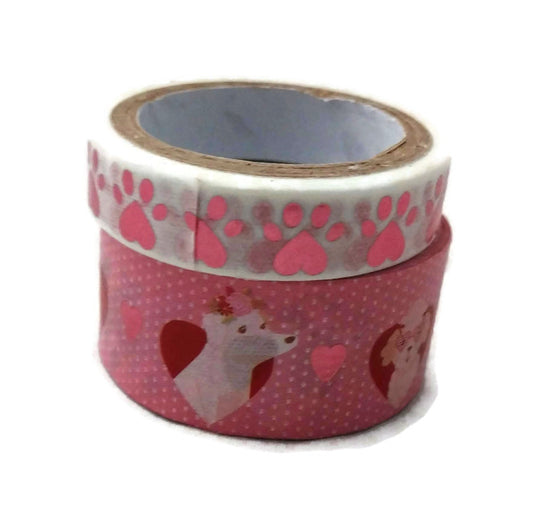 Valentine Dog Washi Tape