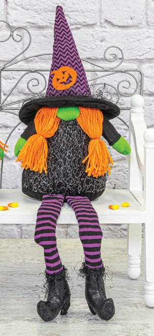 Wicked Witch Gnome Plush Home Decor