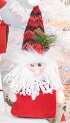 Plush Santa Clause Gift Card Holder