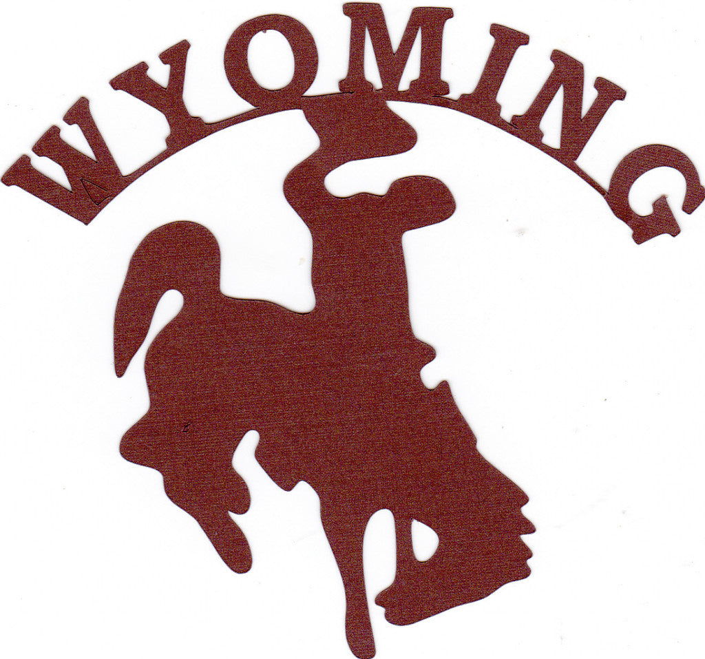 Wyoming Die Cut Title